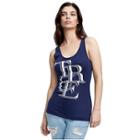 Women's Stacked True Rib Tank Top | Navy | Size Small | True Religion