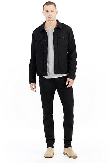 Dylan Renage Mens Denim Jacket | Nightfall | Size Small | True Religion