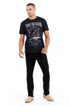 Short Sleeve Panther Mens Tee | Black | Size Xx Large | True Religion