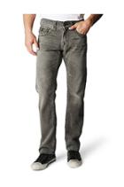 True Religion Ricky Straight Leg Grey Shade - Rock Metal