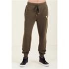 Metallic Double Puff Cuffed Mens Sweatpant | Military Green | Size Small | True Religion