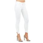 Jennie Curvy Skinny Crop Womens Jean | Optic White | Size 28 | True Religion