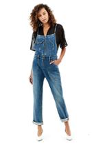 Womens Vintage Overall | Crossfade Blue | Size X Small | True Religion