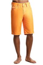 Mens Board Short With Contrast Big T | Yellow | Size 28 | True Religion