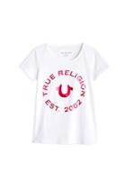 Logo Toddler/little Kids Tee | White  | Size 3t | True Religion