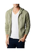 True Religion Fleece Mens Embroidered Hoodie - Old Sage