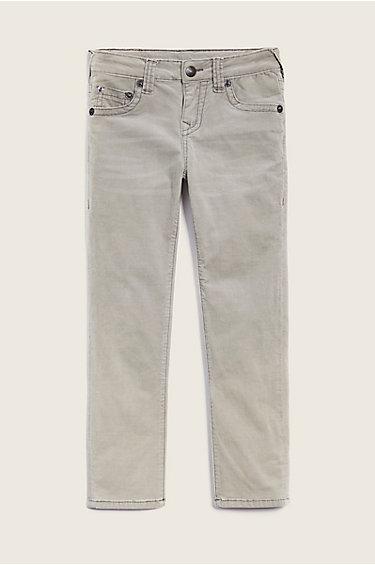 Geno Kids Corduroy Pant | Cement | Size 2t | True Religion
