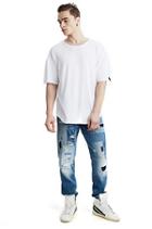 Mens Classic Relaxed Tee | White  | Size Small | True Religion
