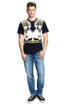 Mens Two Faced Graphic Tee | Black | Size X Small | True Religion