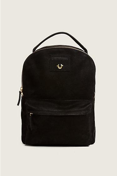 Mens Nubuck Backpack | Black | True Religion