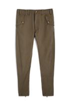 Unisex Slim Zip Pant | Burnt Olive | Size 5 | True Religion