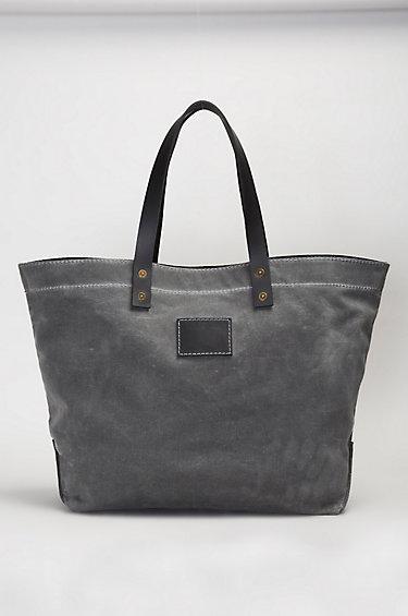 True Religion Coated Canvas Tote - Factory Grey
