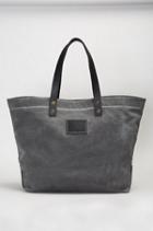 True Religion Coated Canvas Tote - Factory Grey