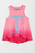True Religion Bleached True Toddler Tank - Pink Agate