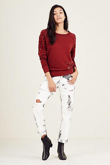 Cameron Boyfriend Womens Jean | Immortal Outsider | Size 24 | True Religion