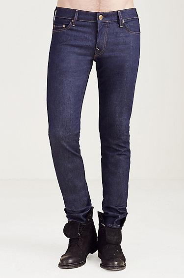True Religion Tony Skinny Mens Jean - Raw