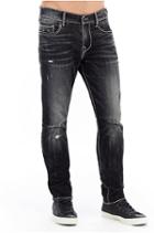 Mens Cable Stitch Rocco Skinny Jean | Night Trail | Size 40 | True Religion