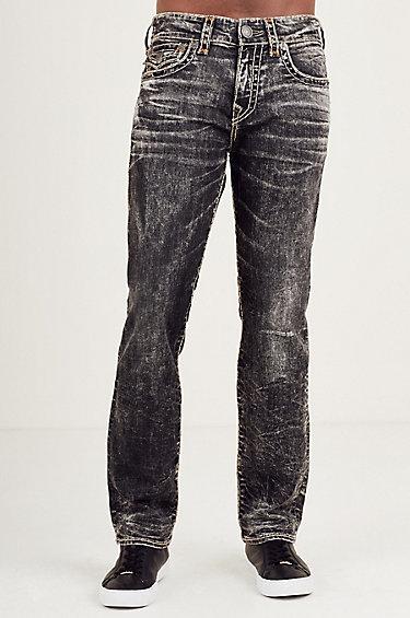 Ricky Straight Super T Mens Jean | Dark Raven | Size 31 | True Religion