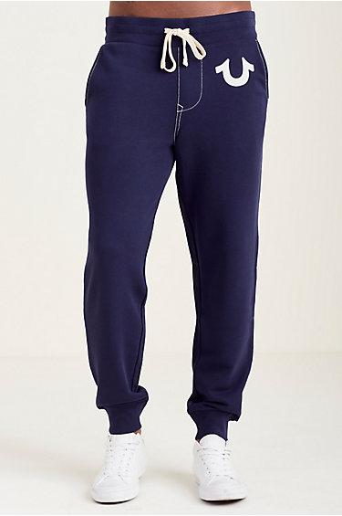 Classic Logo Jogger Mens Sweatpant | Navy | Size Small | True Religion