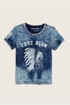Native Headdress Kids Tee | Midnight | Size 4 | True Religion