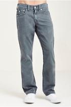 Straight Flap Big T Grey Mens Pant | Grey /army | Size 34 | True Religion