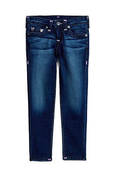 Casey Super T Kids Jean | Alameda Wash | Size 7 | True Religion