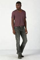 True Religion Ricky Acid Wash Corduroy Mens Pant - Grey