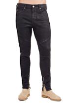 Mick Slouchy Skinny Racer Mens Jean | Black Crater | Size 36 | True Religion