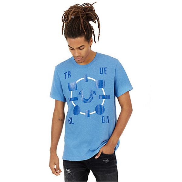 Elongated Signs Mens Tee | Monsoon | Size Medium | True Religion