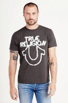 Stencil Logo Mens Tee | Black | Size 3x Large | True Religion