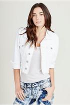 True Religion Dari Boxy Shirt Jacket - White
