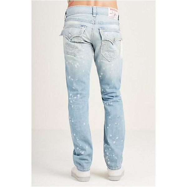 Straight Mega T Mens Jean | Blue Typhoon | Size 36 | True Religion