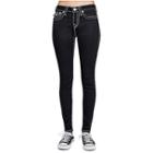 Women's Super Skinny Fit Big T Jean | Body Rinse Black | Size 24 | True Religion