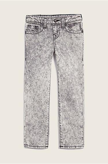 Geno Kids Jean | Bleached Concrete | Size 6 | True Religion