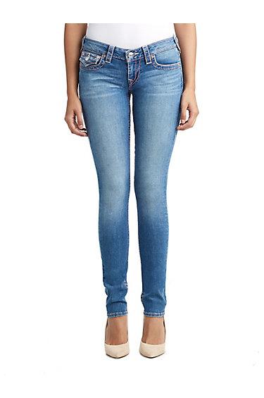 Womens Big T Skinny Jean W/ Flap For Breast Cancer | Moonstone | Size 24 | True Religion
