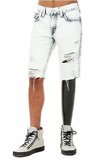 Men's Geno Flap Short Se | Epdl Worn Cloudfall | Size 30 | True Religion