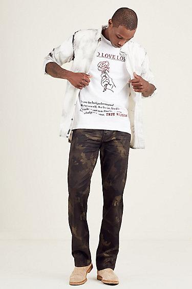 Badge Of Honor Mens Tee | White  | Size Large | True Religion