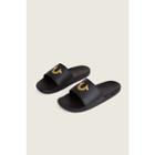 Tr Slide Shoe | Black Gold | Size 5 | True Religion