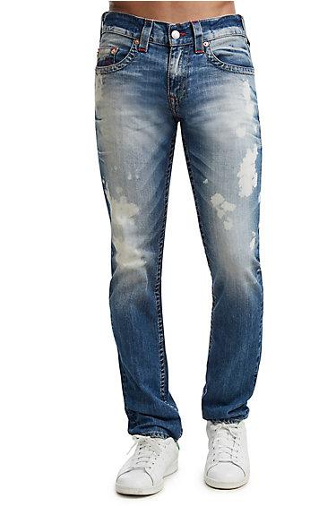 Men's Slim Fit Jean | Exim Indigo Bridge | Size 28 | True Religion