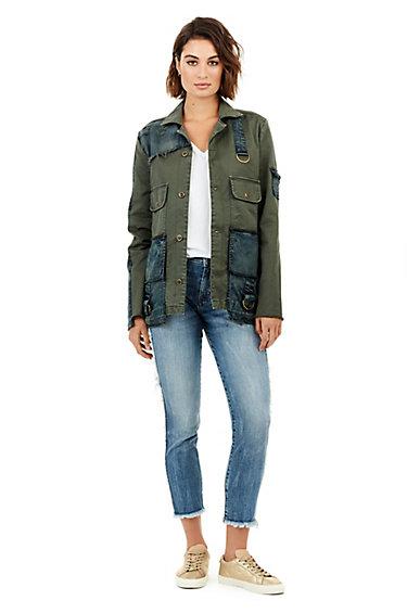 Colette Hi Rise Tapered Womens Skinny Jean | Two Faced Fade | Size 23 | True Religion