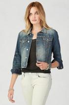 True Religion Dari Boxy Denim Womens Jacket - Howland Canal