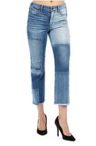 Stove Pipe Deconstructed Straight Womens Jean | Mykonos | Size 23 | True Religion