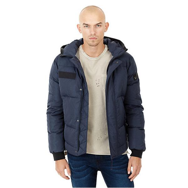 Mens Down Jacket | Night Blue | Size Large | True Religion