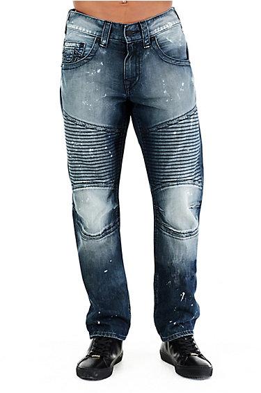 Slim Moto Run Stitch Mens Jean | Revolver Duel | Size 28 | True Religion