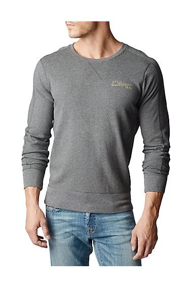 True Religion Vintage Mens Sweatshirt - Factory Grey