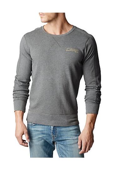 True Religion Vintage Mens Sweatshirt - Factory Grey
