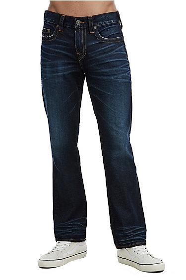 Mens Ricky Straight Jean | Dark Tunnel | Size 28 | True Religion