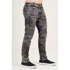 Rocco Skinny Moto Mens Jean | Dark Raven | Size 29 | True Religion