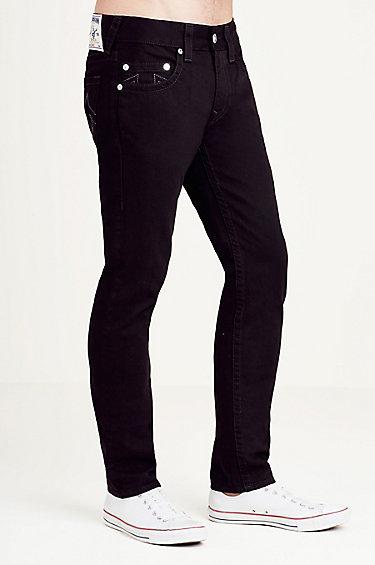 Men's Skinny Fit Black Jean | Size 31 | True Religion