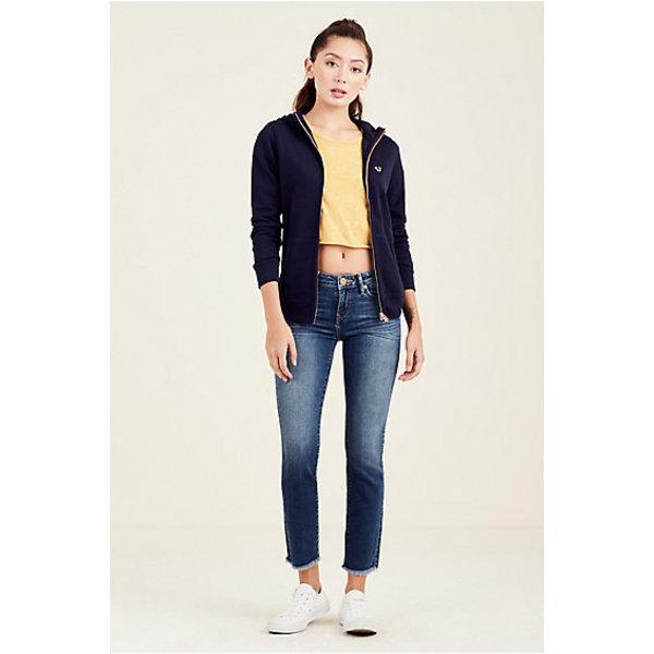 Sara Cigarette Crop Womens Jean | Eternal Indigo | Size 24 | True Religion